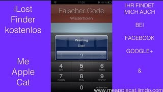 iLostFinder  Cydia Tweak  Diebstahlschutz für iPhone iPad amp iPod Touch [upl. by Atiz]