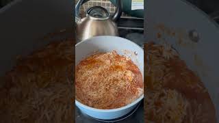 Nigerian Jollof Rice Meal Prep in Canada 🍚🇳🇬🇨🇦 MealPrep JollofRice Nigerianincanada [upl. by Piselli]