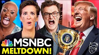 MSNBC MinuteByMinute Meltdown On Election Night 2024  Trump’s Revenge🧂 [upl. by Otrebtuc]