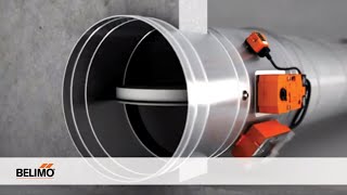 Belimo Fire Damper Actuator Safety Solutions in Fire Protection Scenarios [upl. by Limbert]