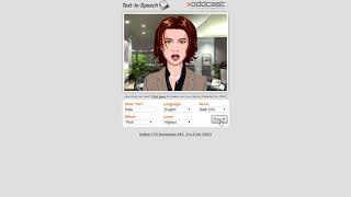 FromTheWeb Best Text to Speech Demo Create Talking Avatars and Online Characters [upl. by Aicined]