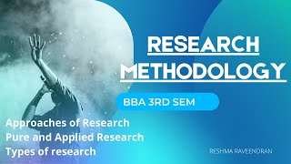 Research Methodology BBA 3rd semMG University [upl. by Nahtannoj64]