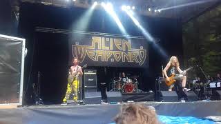 ALIEN WEAPONRY  Rū Ana Te Whenua LIVE Metaldays 2018  European festival debut [upl. by Bambi]