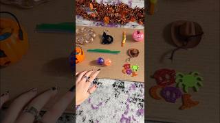 I Made a HALLOWEEN DIY FIDGET BOARD 😱🎃✨ satisfying sensory ASMR craft [upl. by Ormiston]