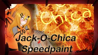 Five Nights at Freddys 4 JackOChica Speedpaint [upl. by Alin]