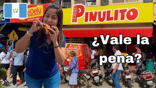 Mi PRIMERA VEZ PROBANDO POLLO PINULITO de GUATEMALA 🇬🇹  4K  Celinaz El Salvador [upl. by Gaddi]