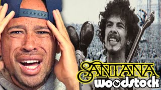 Rapper FIRST time REACTION to Santana  Soul Sacrifice 1969 Woodstock live concierto [upl. by Akiehsal]