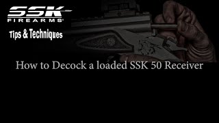 How to Decock a loaded SSK 50 Receiver [upl. by Hike]