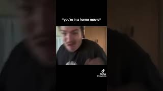 Povyoure in horror moviefunny meme edit viral Credits Joshlikestohunt spookymemes memes [upl. by Venita]