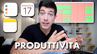 COSA USO PER ESSERE PRODUTTIVO 📊 7 strumenti e 5 consigli [upl. by Liryc825]