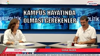 Mersinde Üniversite Okumak Doğa Sezer Ve ProfDrErkan Aktaş İle Ekopolitik [upl. by Artenak]