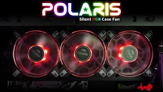 Polaris Silent RGB Case Fan  PC Cooling  InWin [upl. by Antipas]