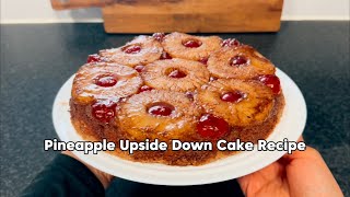 Doorsho Cananaas  Pineapple Upside Down Cake Recipe [upl. by Leasa]