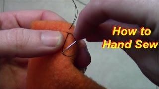 How to Sew by Hand [upl. by Solrak]