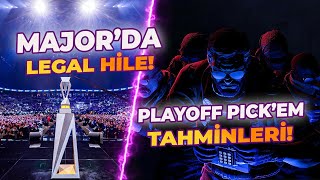 EFNİN VALVE SIRALAMASI YENİLENDİ MAJOR PLAYOFF MAÇLARI PICKEM TAHMİNLERİ CS HABER [upl. by Armand]