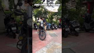 Cruise Control on Himalayan 411 biker himalayan ytshorts trending viralshorts shorts reels [upl. by Niajneb]