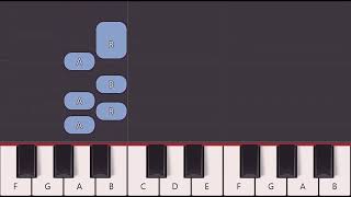 Geet Gata Hoon Main Play Along Piano Hindi Songs Tutorial [upl. by Gradeigh]