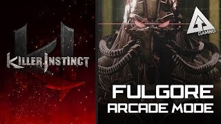 Killer Instinct Xbox One Fulgore Arcade Mode [upl. by Araeic]