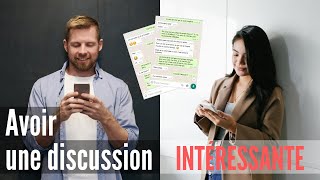 Avoir une discussion intéressante avec une fille par sms [upl. by Oiramd151]