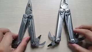 Comparison  Leatherman Wave Vs Leatherman Surge [upl. by Pincas]