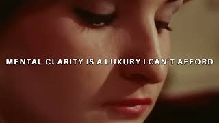 UICIDEBOY MENTAL CLARITY IS A LUXURY I CANT AFFORD Lyric Video [upl. by Enimrej786]