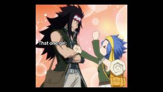 Gajeel Falls In Love With Levy  Fairy Tail anime [upl. by Nomyaw]