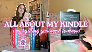 All About My Kindle 🩷  Kindle Unlimited Reading Setup Accessories  More [upl. by Aryt]