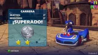 Sonic amp All Star Racing Transformed Gameplay Xbox 360 [upl. by Eissel603]