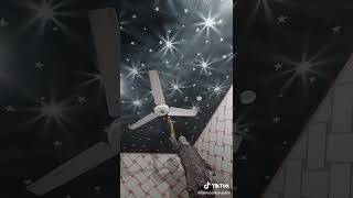 Night sky painting on roof 3D stars roof Painting design [upl. by Holli]