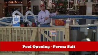 Opening your Pool with the Perma Salt System with Mike the Pool Guy Natural Mineral Pool [upl. by Aisinoid]