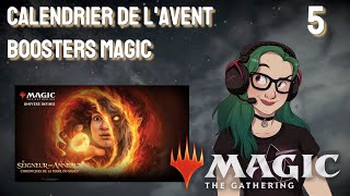 5 Booster Le Seigneur des Anneaux  Calendrier de lAvent Magic The Gathering 2023 [upl. by Tai]