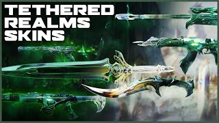 VALORANT TETHERED REALMS SKIN BUNDLE  New Skins Collection Showcase [upl. by Guendolen20]