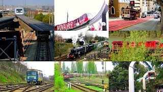 Railway Vehicles for Children with videos Subways and Trains [upl. by Monetta]