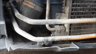 Power Steering Metal Cooler Pipe Clean Up amp Repair Saab 93 [upl. by Amada676]