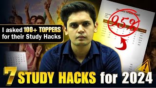 7 Study Hacks For 2024🔥 Must Watch Video for Every Student Prashant Kirad [upl. by Bidget]