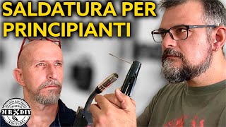 Saldatura ad elettrodo per principianti Come iniziare Con Riccardo Muscarella e Stefano [upl. by Birmingham361]