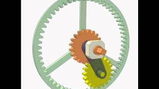 3gear planetary mechanism A1 [upl. by Sonnnie236]