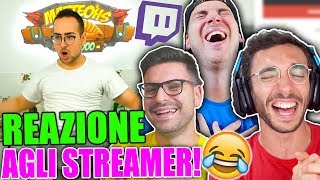 REAZIONE AGLI STREAMER PIÙ DIVERTENTI DI TWITCH wMikeShowSha amp GiampyTek [upl. by Verlee]