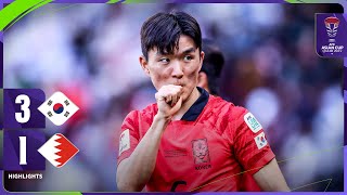 Full Match  AFC ASIAN CUP QATAR 2023™  Korea Republic vs Bahrain [upl. by Swartz]