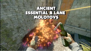 2 MOLOTOVS YOU NEED TO KNOW  CS2 Ancient CTSide [upl. by Odelet]