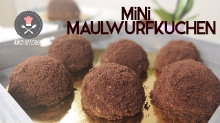 MINI Maulwurfkuchen  Schnell und Einfach selber machen  Rezept und Anleitung  Kikis Kitchen [upl. by Iek165]