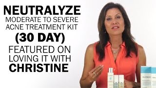 Neutralyze Moderate To Severe Acne Treatment Kit 30 Day featured on Loving It With Christine [upl. by Novick]