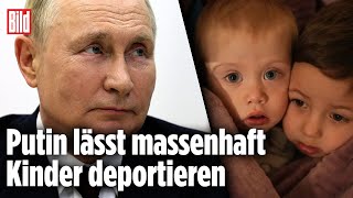 Russland entführt Tausende Kinder und gibt sie zur „Adoption“ frei [upl. by Gow]