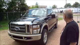 2009 Ford F250 King Ranch FX4 OffRoad 4x4 Diesel Walkaround [upl. by Shanta812]