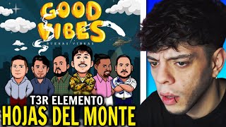 REACCIÓN Hojas del Monte  T3R Elemento  quot Good Vibesquot Buenas Vibras  DEL Records 2019 [upl. by Namar]