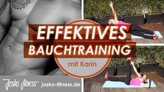 Dein effektives Bauchtraining für zu Hause  OHNE WERBUNG [upl. by Culliton]