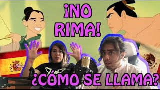 Reacción Doblaje Latino vs Español MULAN ¡HOMBRES DE ACCIÓN disney mulan hombresdeaccion [upl. by Konyn]