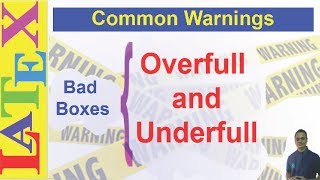 Common Warnings in LaTeX Latex Basic Tutorial33 [upl. by Symon841]