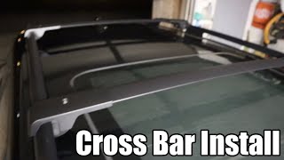 How to Install Cross Bars on a Subaru Forester [upl. by Aldred]