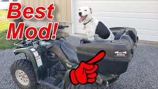 Best Way to Make an ATV Haul 2 People or a Dog [upl. by Ardnala]